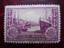 Vignette Violette De L´exposition Philatélique Internationale Du Havre De Mai 1929. - ** - - Philatelic Fairs