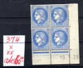Cérès Coin Daté (19/01/39), 374** *, Cote 100 € - 1930-1939