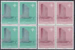 LUXEMBURG - Michel - 1967 - Nr 751/52 (Blok Van 4/Bloc De Quatre) - MNH** - Unused Stamps
