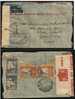 Hong Kong  KG VI 7 JY 41   KG VI $2.50  Rate  Airmail Cover To India Censored On Arrival # 20814 - 1941-45 Japanisch Besetzung