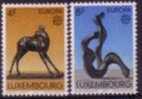 CEPT / Europa 1974 Luxembourg N° 832 Et 833 ** Sculptures - 1974