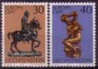 CEPT / Europa 1974 Liechtenstein N° 543 Et 544 ** Sculputures - 1974