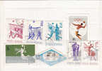 Volley-Ball 8 Stamps Used Romania. - Volley-Ball