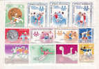 Hand-ball 12 Stamps Used Romania. - Balonmano