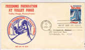 FDC, MIAMI BEACH 1966, USA, Foundation Valley Forge, Pennsylvania - 1961-1970