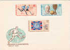 Football Socer,1966 Anglia 3x Covers FDC Premier Jour,unused Hungary. - 1966 – Inglaterra