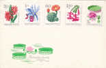 Cactusses,cactus1965 Covers 2X FDC Premier Jour,unused Hungary. - Sukkulenten