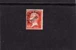 Timbre Poste De 1900-46 Surchargé 45c Rouge - Other & Unclassified