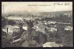 CPA  ANCIENNE- FRANCE- GIVORS (69)- VUE PANORAMIQUE DE BANS- USINES- MAISONS EN GROS PLAN - Givors