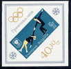 BULGARIA 1968 Winter Olympics Block MNH / **  Michel Block 20 - Blocks & Sheetlets