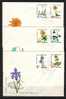 POLAND FDC 1967 PROTECTED FLOWERS SET OF 6 (3) Endangered Plant Species - FDC