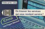 CARTE-PRIVEE-5U-Gn31-05/9 4-SC7-ENVOI-MGS-Série N° Rge C45044999-VIDE-    TBE - 5 Units