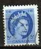 N° 271 O Y&T 1954 Elizabeth II - Used Stamps