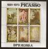 COREA DEL NORD  KOREA DPR  DPRK   Picasso - 1982 - BF Bloc Feuillet  /US - Picasso