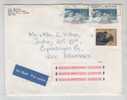 Canada Cover Sent Air Mail To Denmark 1990 - Brieven En Documenten