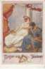 Wagner Opera, Tannhäuser, On C1910s Vintage Postcard, B.K.W.I. # 438-1. Lyre Music - Opera