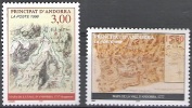 Andorre Français 1998 Michel 529 - 530 Neuf ** Cote (2008) 13.00 Euro Vieux Cartes Du Principat - Ongebruikt