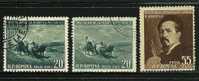 ● ROMANIA 1957 - PITTORE - N. 1529  E 1531 Usati - Cat. ? € - Lotto N. 1028 - Used Stamps