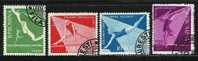 ● ROMANIA 1957 - GINNASTICA - N. 1511 / 14 Usati, Serie Completa - Cat. ? € - Lotto N. 1038 - Used Stamps