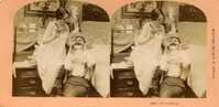 VUE STEREOSCOPIQUE ANCIENNE ET OSEE POUR L´EPOQUE USA COLORADO 12869 IT'S SO FUNNY VOIR SCANER - Stereoscope Cards