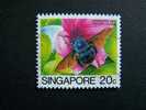 THEME ANIMAUX FAUNE INSECTE ABEILLE XYLOCOPA CAERULEA SINGAPOUR SINGAPORE - Honeybees