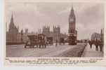 ANGLETERRE ENGLAND WESTMINSTER BRIDGE LONDON + BUCKINGHAM PALACE LOT DE 2 CARTES - Buckingham Palace
