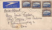 South-West Africa (Namibia) - 1950 - Air Mail Letter To Germany (Russ. Zone) Via Berlin - Namibia (1990- ...)