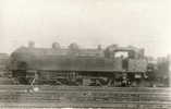 LOCOMOTIVE A VAPEUR Photographie Loco Tender Services De Banlieue Cdf De L'etat Type Mikado - Matériel