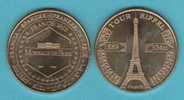 FRANCIA  2.010 MEDALLA   "TOUR  EIFFEL"   SC/UNC     DL-9814 - 2010