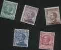 Italia Italy Isole Italiane Dell´egeo Stampalia 1912 5c-10c-25c-40c-50c ** MNH - Aegean (Stampalia)