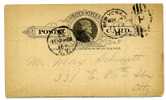 ETATS UNIS / USA / ENTIER POSTAL /    NEW YORK - ...-1900