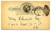 ETATS UNIS / USA / ENTIER POSTAL /    NEW YORK 1892 - ...-1900