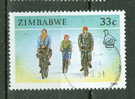 Zimbabwe 1990 33 Cent  Bicycles Issue #626 - Zimbabwe (1980-...)