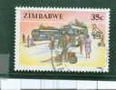 Zimbabwe 1990 35 Cent  Buses Issue #627 - Zimbabwe (1980-...)