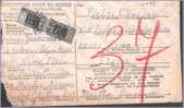 DISPATCH NOTE: AFFRANCATURA CON L. 200 PACCHI - 1955 NUM. CATALOGO: 97 - ANNULLO: ELLWOOD CITY. PA. - MAY 31 1972 - Postpaketten