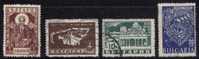 Bulgarie 1946 N°Y.T. ;  489 à 492 Obl. - Used Stamps