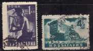 Bulgarie 1950 N°Y.T. ;  631 Et 635 Obl. - Gebraucht