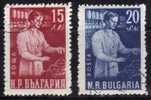 Bulgarie 1951 N°Y.T. ;  683 Et 685 Obl. - Used Stamps