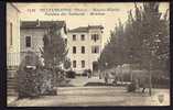 CPA  ANCIENNE- FRANCE- VILLEURBANNE (69)-  HOSPICE-HOPITAL- PAVILLON DES VIEILLARDS HOMMES- BELLE ANIMATION - Villeurbanne