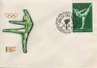 URSS RUSSIE 3837 FDC Jeux Olympiques MUNICH 1972 : Gymnastique - FDC