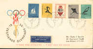 Jeux Olympiques 1956 Melbourne   FDC  Pays Bas - Sommer 1956: Melbourne