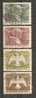 D - PORTUGAL AFINSA 733/736 - SÉRIE USADA - Used Stamps
