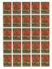 FC3886+87 - RARE - URSS 1972 - Les 2 Belles FEUILLES  Entières Neuves** De 25 TIMBRES  N° 3886 + 3887 (YT) - SPORT JO 72 - Full Sheets