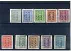 - AUTRICHE .  SUITE DE TIMBRES DE 1922 NEUFS AVEC ET SANS  CHARNIERE . - Unused Stamps