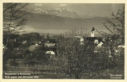 AK Kressbronn Bodensee Ortsansicht 1941 Bahnpost #01 - Langenargen