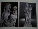 CPM.2 Cartes-ABBAYE DE FONTENAY-LA VIERGE Enfant Sculpture-éditions P.L.Lefevre- - Bourgogne