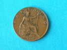 1915 - 1 FARTHING - KM 808.1 ( For Grade, Please See Photo ) ! - B. 1 Farthing