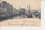 Cpa  1901 Bruxelles : Quai Aux Briques - Maritiem