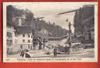 G1155 Fribourg,Pont Du Gotteron Après La Catastrophe Du 9 Mai 1919.Fontaine,ANIME.Circulé.Savigny 1483 - Fribourg
