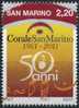 2011, San Marino, Corale Di San Marino , Serie Completa Nuova (**) - Unused Stamps